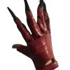 H.M. Smallwares Red Lucifero Devil Claw Gloves For Adults