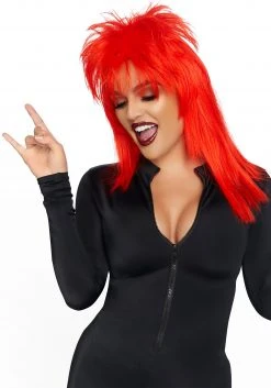 Leg Avenue Red Rocker Wig