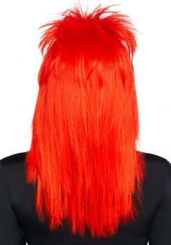 Leg Avenue Red Rocker Wig -Cheap Halloween Store red rocker wig alt 2