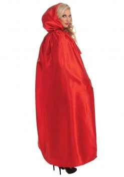 Forum Novelties, Inc Red Satin Cape
