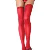 Leg Avenue Red Thigh High Stockings