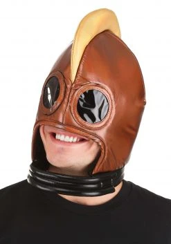 Elope Retro Robot Brown Helmet