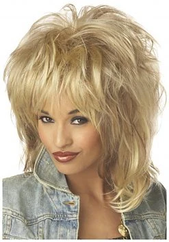 California Costume Collection Rockin Soul Blonde Wig
