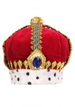 Elope Royal King Costume Hat -Cheap Halloween Store royal king hat alt 2