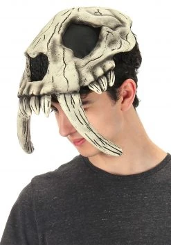 Elope Sabertooth | Skull Mask 8 Elope Sabertooth | Skull Mask -Cheap Halloween Store sabertooth skull mask alt 2