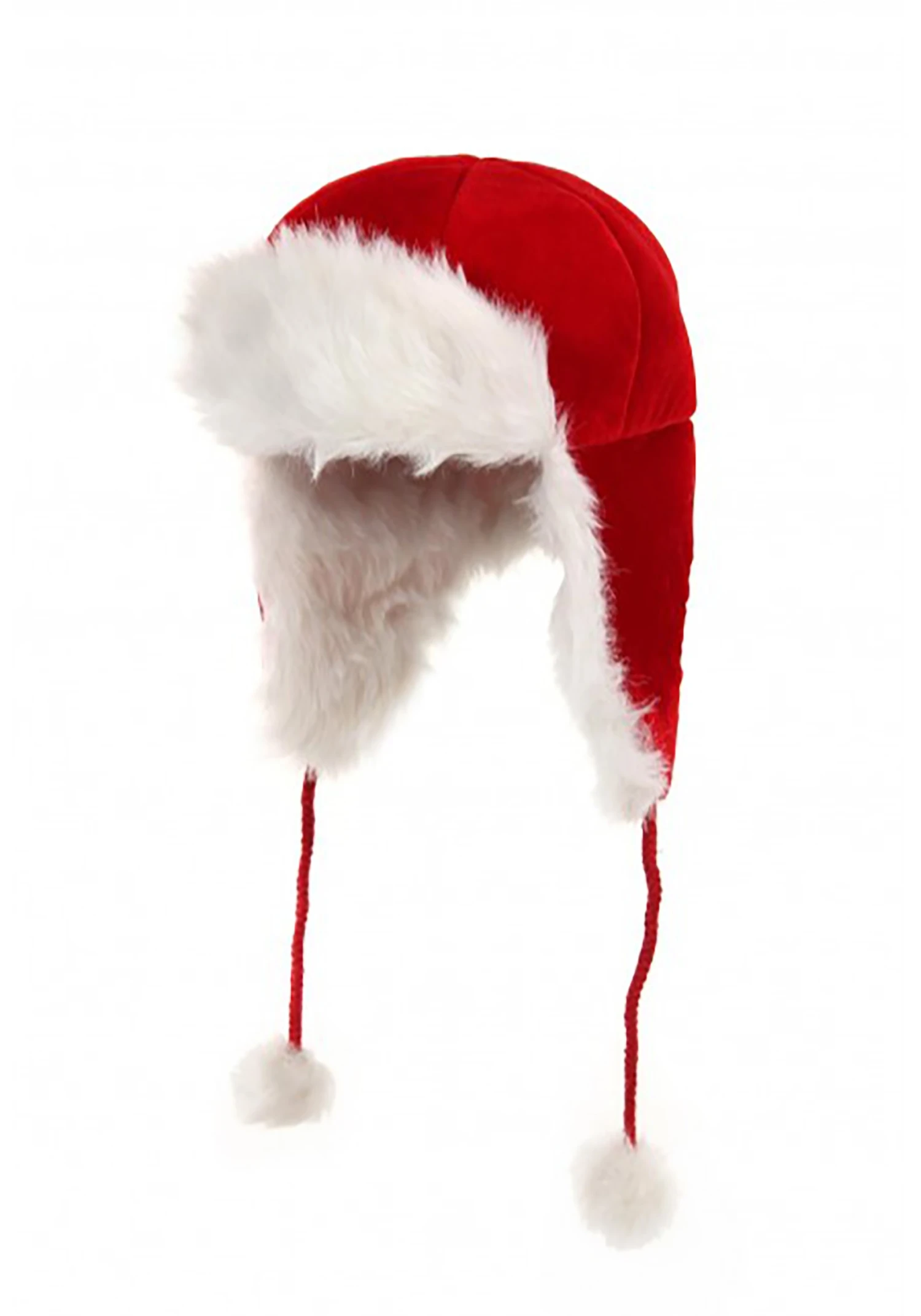 Elope Soft Santa Aviator Hat 2 Elope Soft Santa Aviator Hat - Image 2