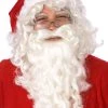 Partytime Costume & Lingerie (Yiwu) Factory Santa Claus Wig And Beard Set