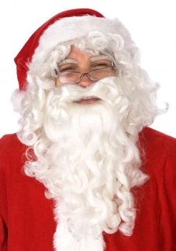 Partytime Costume & Lingerie (Yiwu) Factory Santa Claus Wig And Beard Set