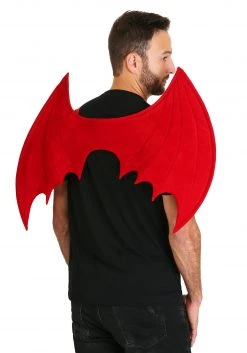 Fun Costumes Adult Satan Wings -Cheap Halloween Store satan wings alt2