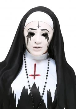 Ghoulish Productions Scary Nun Mask
