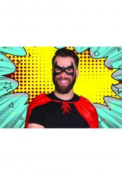 STICKFX Night Hero Self-Adhering Mask -Cheap Halloween Store self adhering night hero mask alt 2