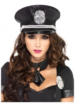 Leg Avenue Sequin Cop Hat