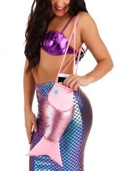 Fun Costumes Sequin Fish Purse Accessory