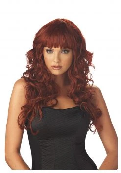 California Costume Collection Sexy Burgundy Wig