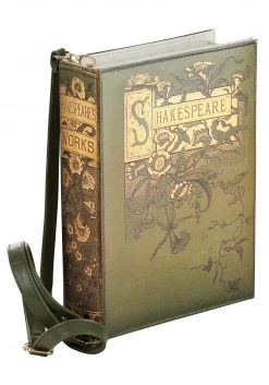 Shenzhen Daniel Bags & Cases Co. Ltd Shakespeare Book Costume Purse -Cheap Halloween Store shakespeare book bag alt 4