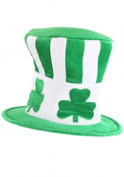 Elope Adult Shamrock Uncle Sam Hat -Cheap Halloween Store shamrock uncle sam hat alt 3