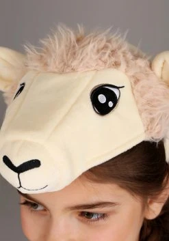 Elope Sheep Plush Headband -Cheap Halloween Store sheep plush headband alt 2