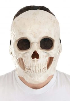 Seasonal Visions International, Ltd. Shiny Skull Mouth Mover Mask