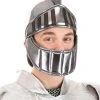 Elope Silver Knight Soft Costume Helmet Accessory