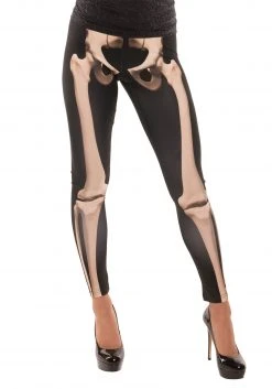 Creative Apparel Women's Skeleton Leggings