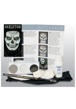 Mehron Inc Skeleton Makeup Character Kit