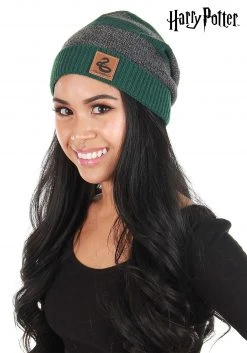 Elope Slytherin Heathered Knit Warm Beanie