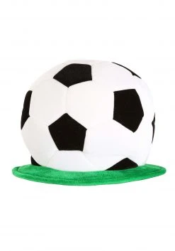 Elope Adjustable Soccer Ball Hat -Cheap Halloween Store soccer ball plush hat 1