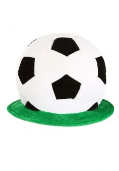 Elope Adjustable Soccer Ball Hat -Cheap Halloween Store soccer ball plush hat 2