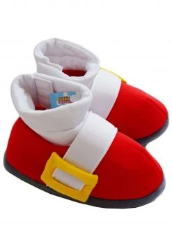 GE Animation Plush Sonic Cosplay Sonic The Hedgehog Slippers For Adults