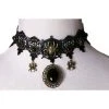 Western Fashion Spider Lace Choker Necklace
