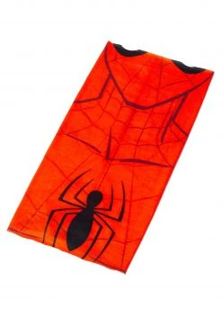 Concept One Accessories Adult Spider-Man Neck Gaiter -Cheap Halloween Store spider man adult neck gaiter alt 2