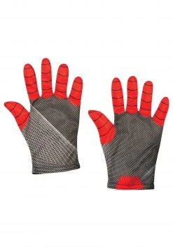 Rubies Costume Co. Inc Spider-Man Far From Home Red And Black Gloves For Kids
