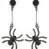 Western Fashion Spider Rhinestone Earrings