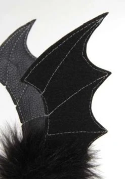 Elope Black Bat Springy Headband -Cheap Halloween Store springy black bat headband alt 2