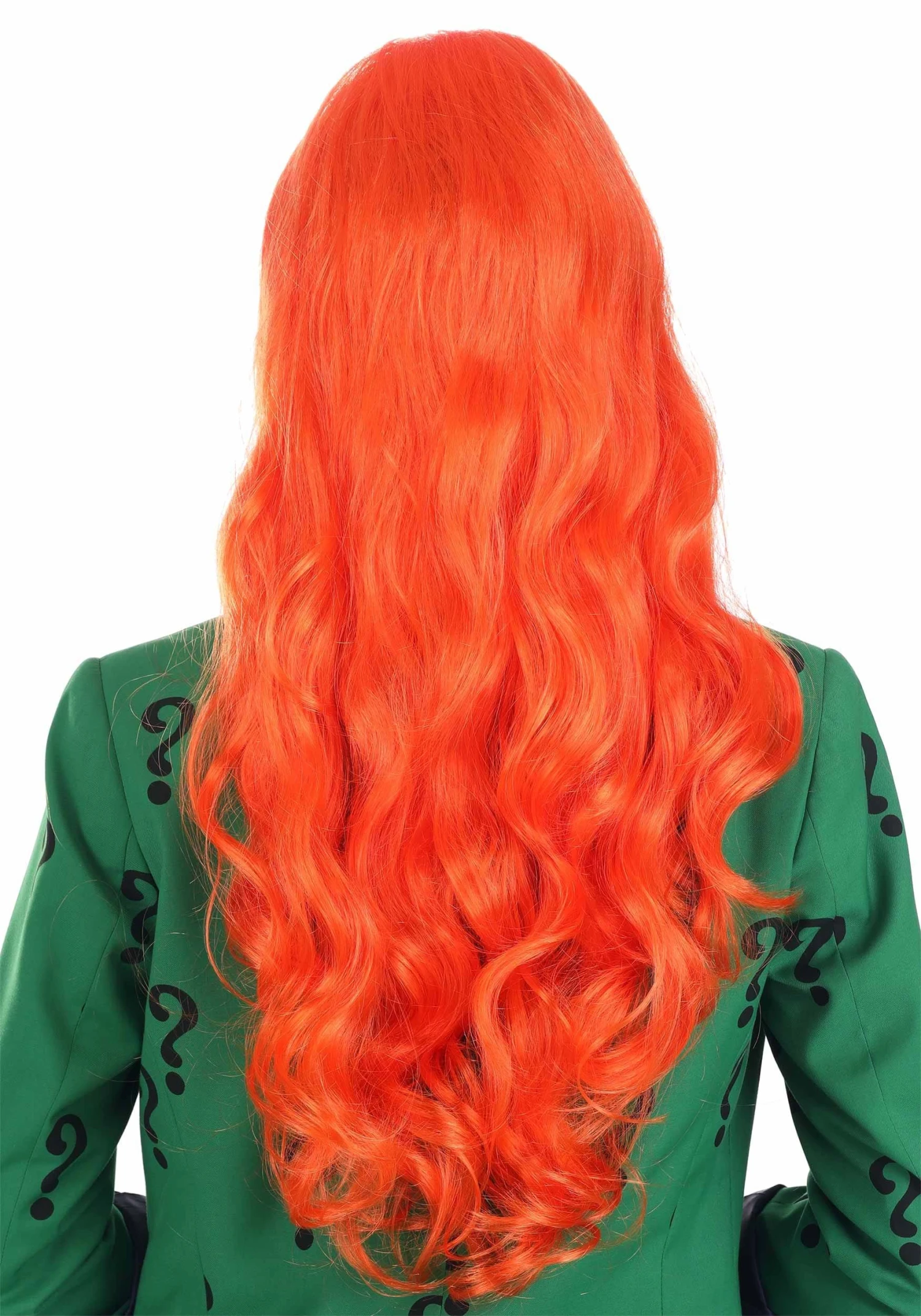 Partytime Wig Long Wavy Orange Wig For Women 2 Partytime Wig Long Wavy Orange Wig For Women - Image 2