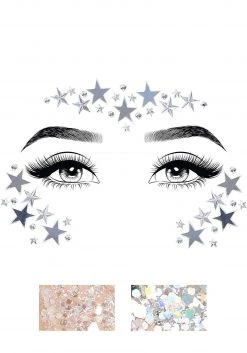 Leg Avenue Star And Rhinestone Face Jewels
