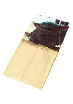 Concept One Accessories Adult Star Wars Mandalorian The Child Neck Gaiter -Cheap Halloween Store star wars mandalorian the child adult neck gaiter alt 2