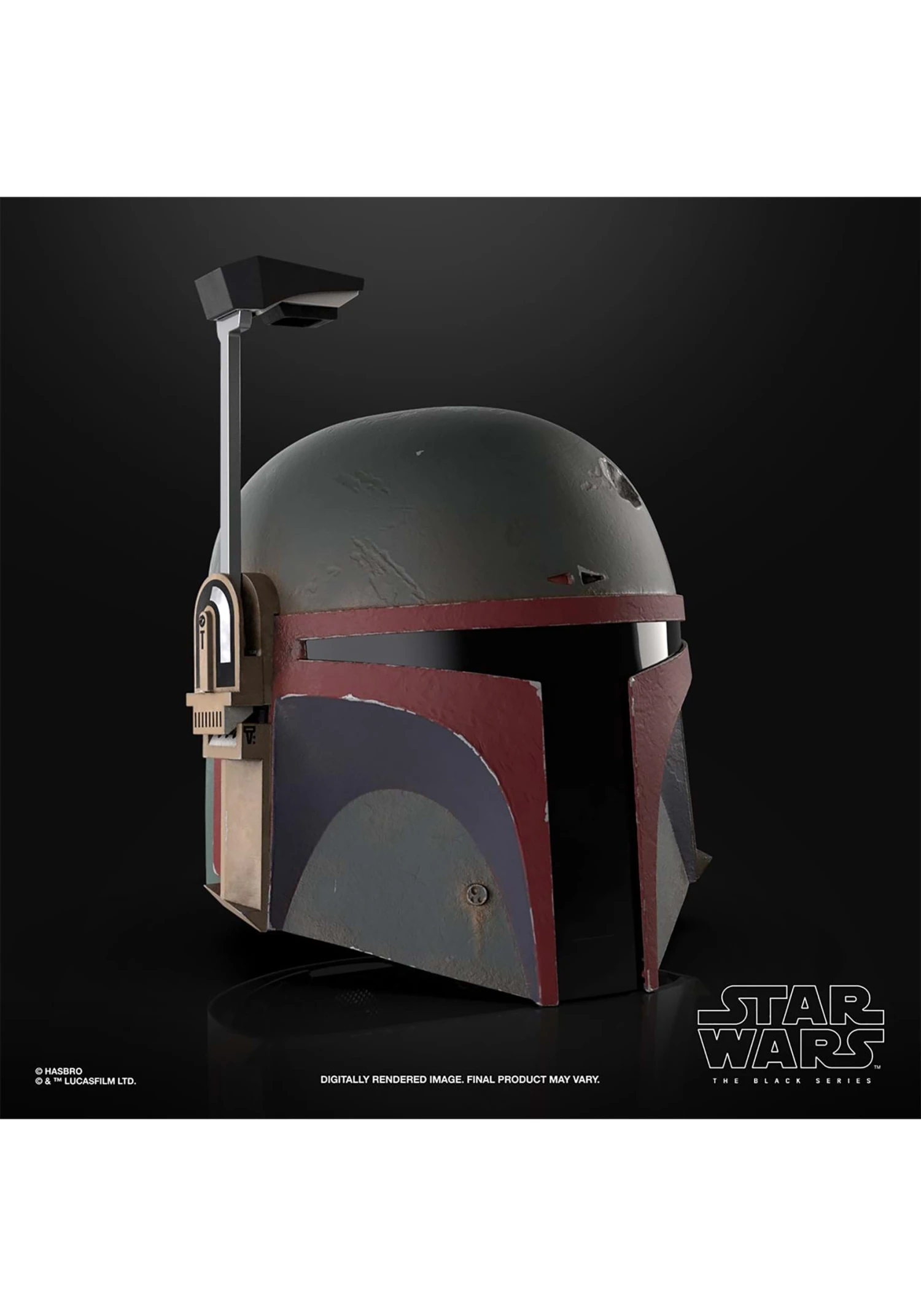 Hasbro Star Wars The Black Series Boba Fett (Re-Armored) Premium Electronic Prop Helmet Replica 4 Hasbro Star Wars The Black Series Boba Fett (Re-Armored) Premium Electronic Prop Helmet Replica - Image 4