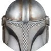 Rubies Costume Co. Inc Kid's Star Wars Battle Damaged 1/2 Mask The Mandalorian