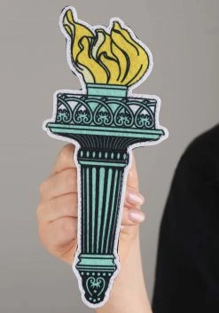 Elope Statue Of Liberty Costume Accessory Kit -Cheap Halloween Store statue of liberty costume kit alt 3