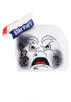 Elope Stay Puft Reversible Adult Hat Mask -Cheap Halloween Store stay puft reversible hat mask alt 2