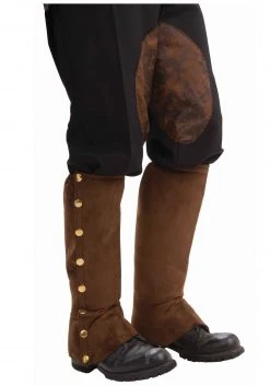 Forum Novelties, Inc Steampunk Suede Shoe Spats