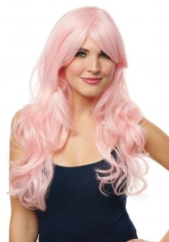 Costume Culture By Franco LLC Styleable Pink Wig For Adults