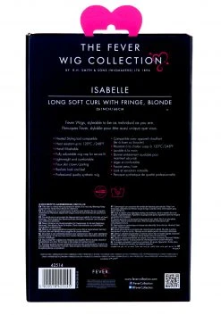 Smiffys Styleable Fever Isabelle Blonde Wig 5 Smiffys Styleable Fever Isabelle Blonde Wig -Cheap Halloween Store styleable fever isabelle blonde wig back