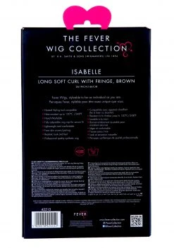 Smiffys Styleable Fever Isabelle Brown Wig 5 Smiffys Styleable Fever Isabelle Brown Wig -Cheap Halloween Store styleable fever isabelle brown wig back