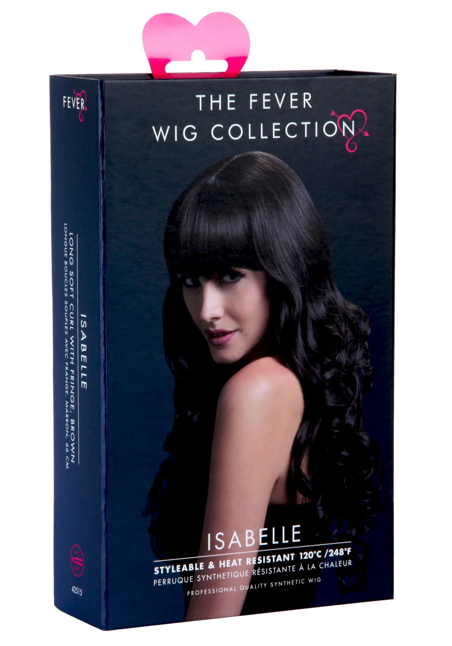 Smiffys Styleable Fever Isabelle Brown Wig 2 Smiffys Styleable Fever Isabelle Brown Wig - Image 2