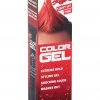 Developlus Splat- Temporary Color Styling Gel In Red