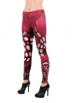 Elope One Size Tentacle Leggings -Cheap Halloween Store tentacle leggings one size alt 3