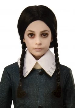 Rubies Costume Co. Inc The Addams Family Child Wednesday Wig Accessory