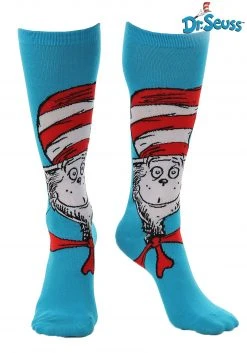 Elope The Cat In The Hat | Knee High Costume Socks